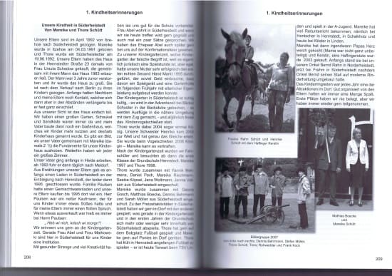 Auszug aus der Dorfchronik